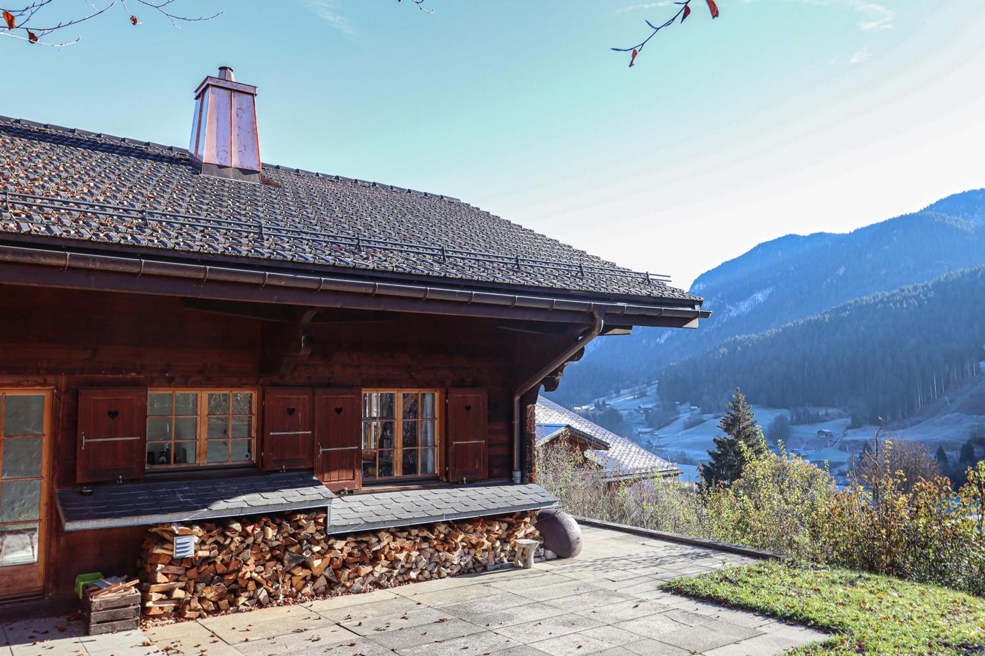 Willa Les Jumelles Gstaad Zewnętrze zdjęcie
