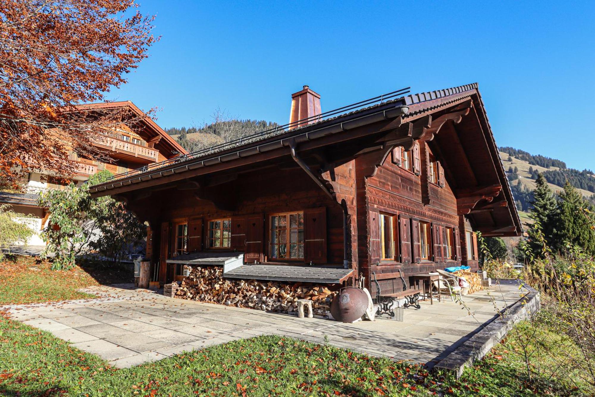 Willa Les Jumelles Gstaad Zewnętrze zdjęcie